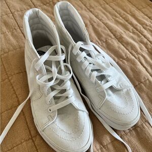 Vans SK8-High White Shoes